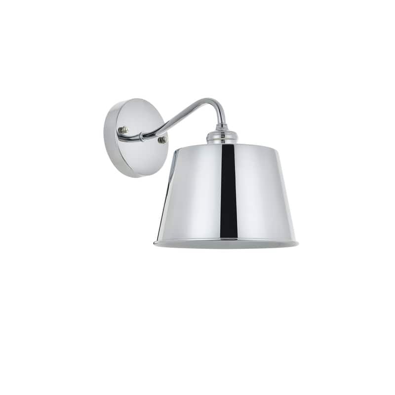 Evie 1-light Modern Tapered Cylinder Shade Wall Sconce