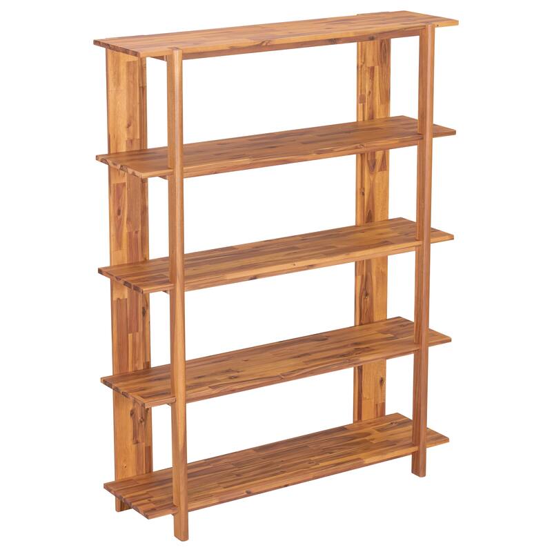 Christopher Knight Home - Ellie 4-Tier 70"H Acacia Wood Open Bookcase