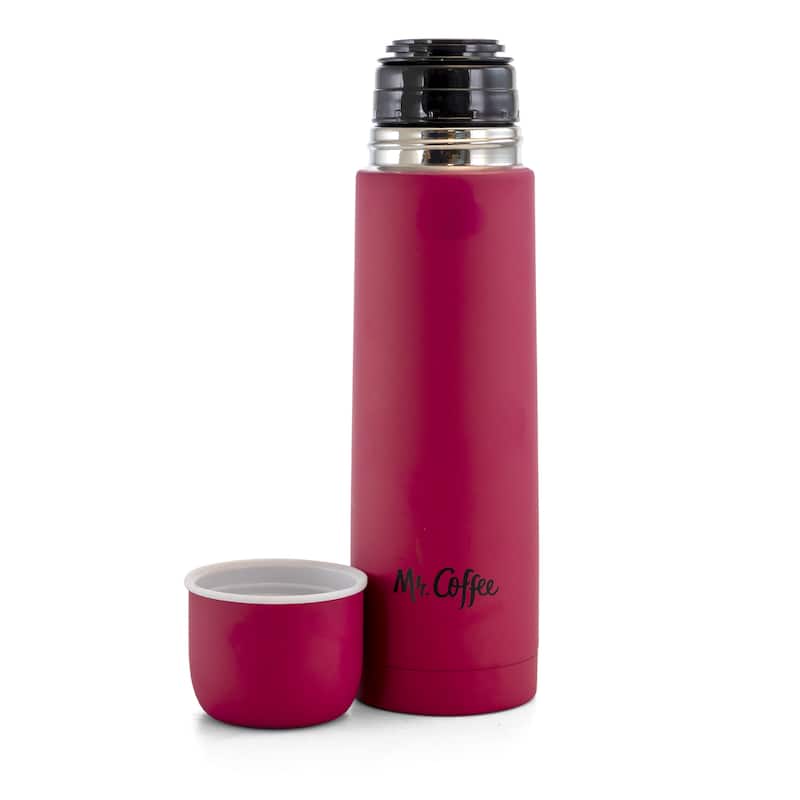 Javelin 16 oz Thermal Bottle and Lid- Fuchsia