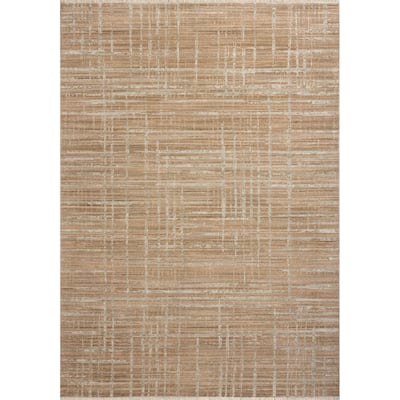 Alexander Home Bradley Modern Micro Fringe Area Rug