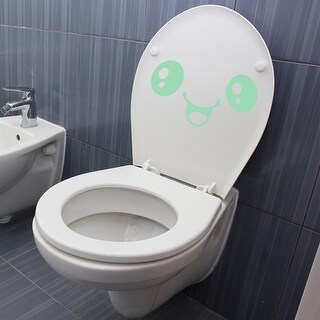 Walplus Peel and Stick Glow In The Dark Smile Wall Sticker Home Room Decor