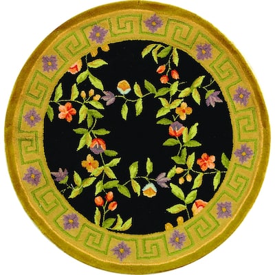 SAFAVIEH Handmade Berkeley Kerica Botanical Wool Rug