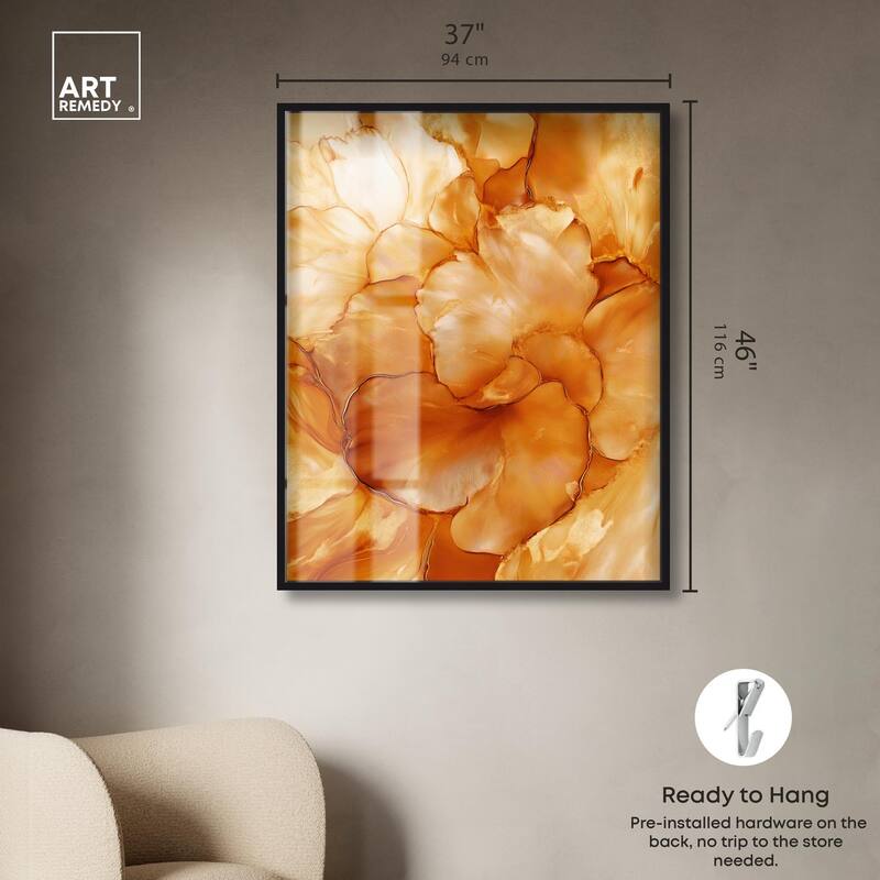 Sunlit Bloom II Shadowbox by Art Remedy