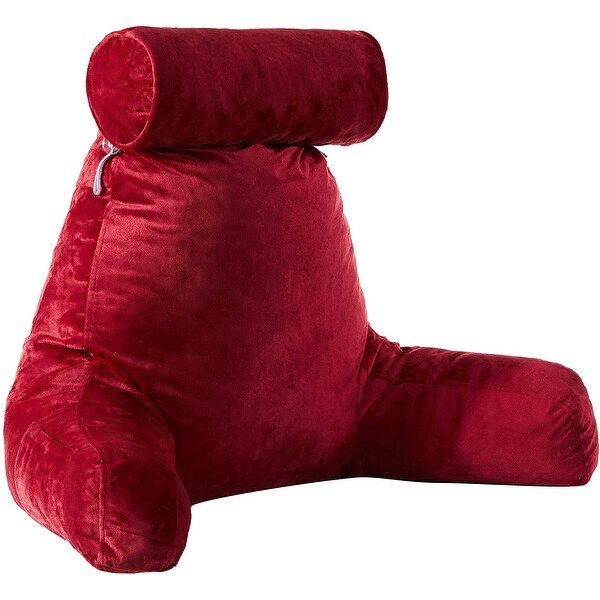 red bed rest pillow