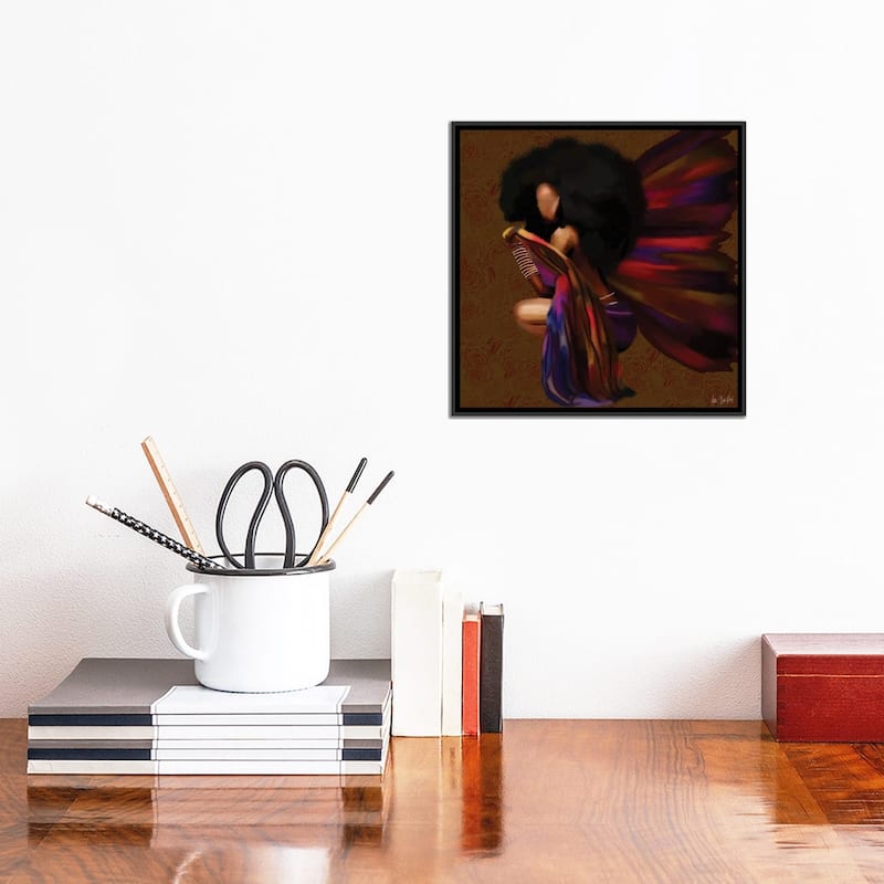 iCanvas "Spread Your Wings" by Faith with an E Framed Canvas Print