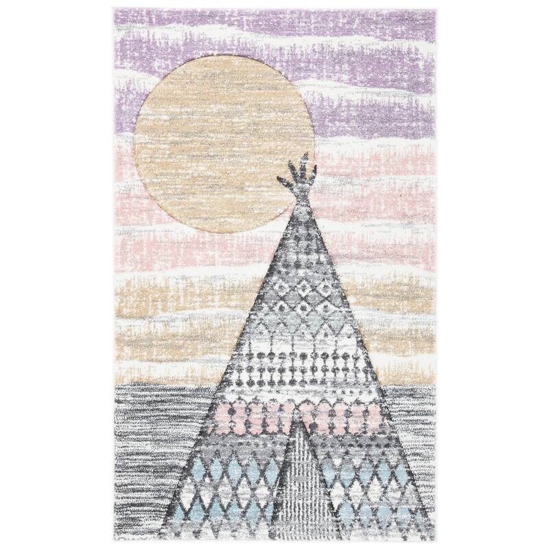 SAFAVIEH Carousel Kids Miko Boho Rug