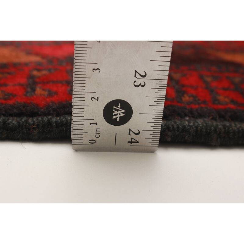 Teimani Red Rug 3'2" x 5'4" - 3'2 x 5'4