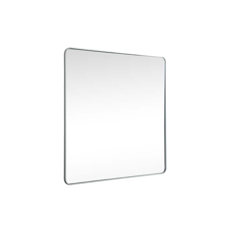Indigo Home Soft corner metal square mirror 48x48 inch