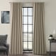 preview thumbnail 13 of 81, Exclusive Fabrics Room Darkening 96-inch Curtain Panel Pair (2 Panels) 50 X 96 - Classic Taupe