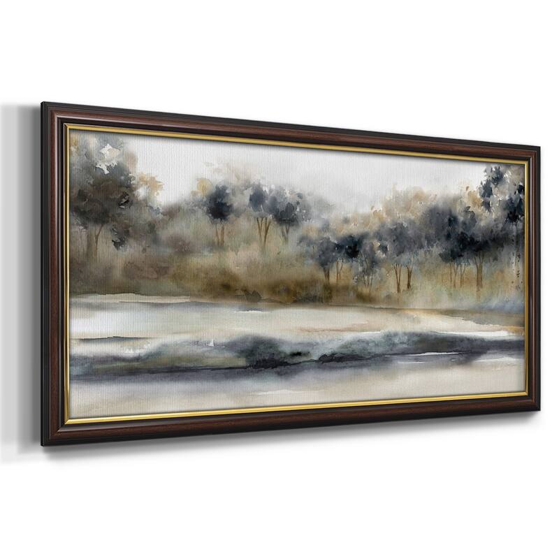 Silent River Premium Framed Canvas- Ready to Hang