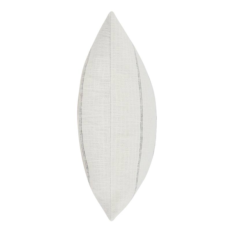 Villa by Classic Home Ria Gray Cotton Throw Pillow