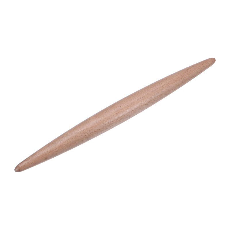 Rolling Pin Beech Wood Dough Roller Pins Pointed for Baking