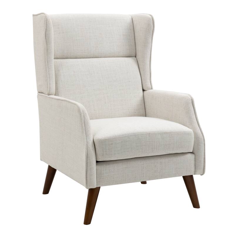 Set of 2 Upholstered Modern Accent Chair Living Room Armchairs