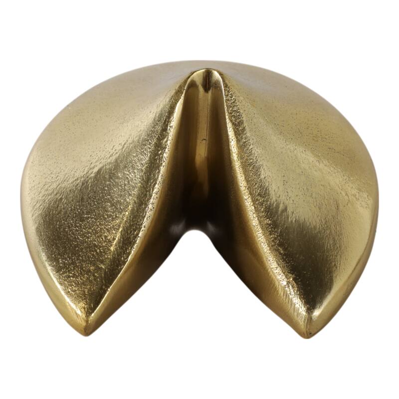 Aluminum Figurine Modern Design Decorative Accent - Gold - 5.0"