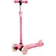preview thumbnail 89 of 94, 3-Wheel Kids Scooter - Lean-to-Steer Technology, Adjustable Height Handlebar Wide Anti-Slip Deck, Scooter for Boys Girls Ages 3+ Pink