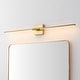 preview thumbnail 54 of 149, 28" Dimmable Integrated LED Metal Wall Sconce, by JONATHAN Y