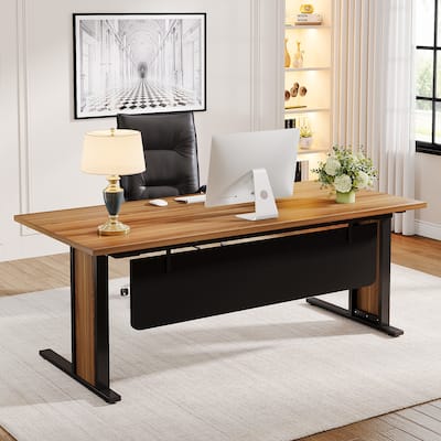 63 Inch Computer Desk, Large Executive Office Desk
