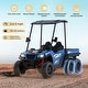 preview thumbnail 38 of 37, EROMMY 24V 2-Seater Ride-On Dump Truck with Remote Control, 4WD, Music & Auto Dump Bed.
