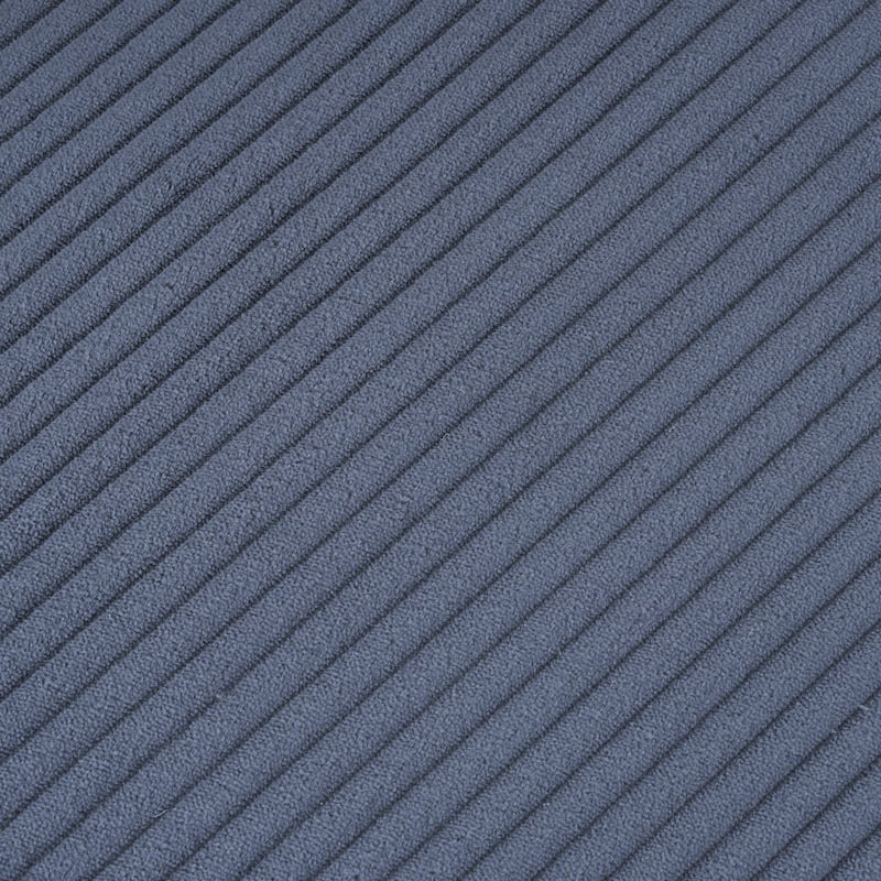 Roomfitters Dual-Layer Ottoman Footrest for Living Room, Plush Corduroy Fabric with Pocket Spring Seat, Beige