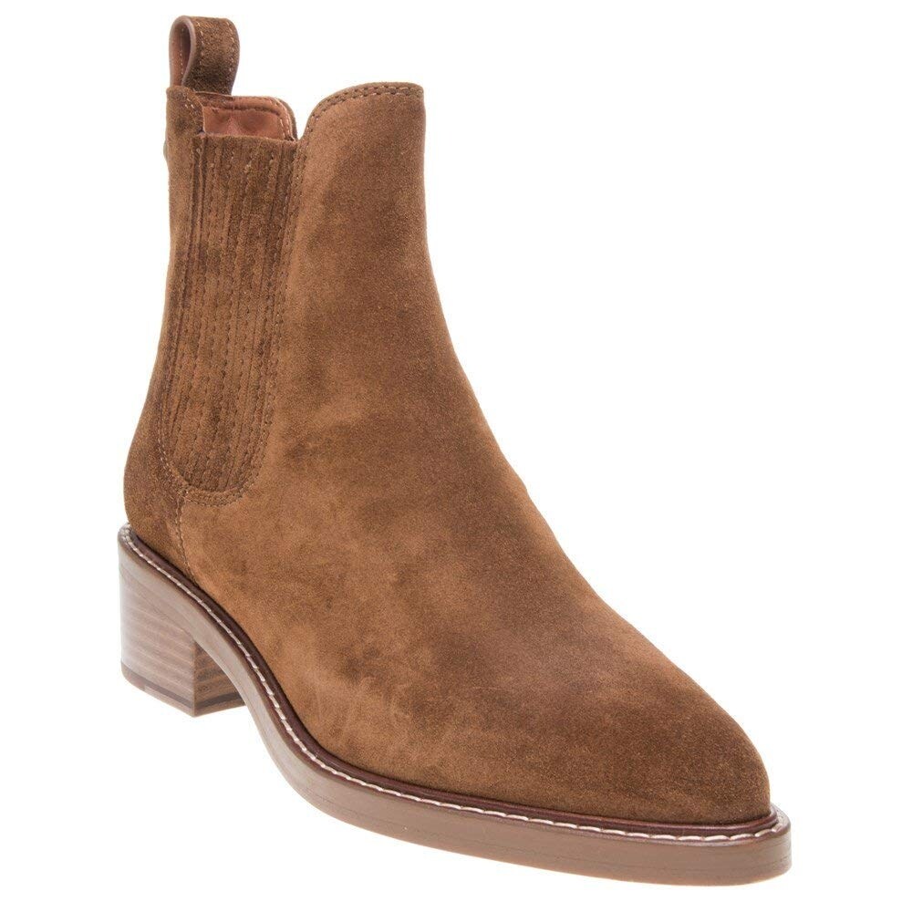 Shop Coach Womens Bowery Bootie Leather 