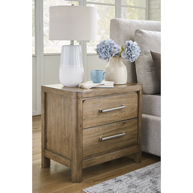Signature Design by Ashley Cabalynn Light Brown Nightstand