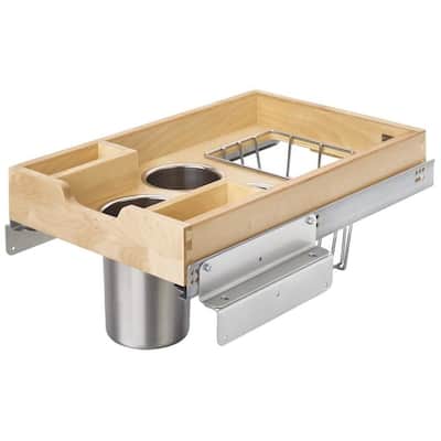 Rev-A-Shelf 4WDUT-18SC-SM-1 Wood Classics 16-7/16"W Soft Close Pull