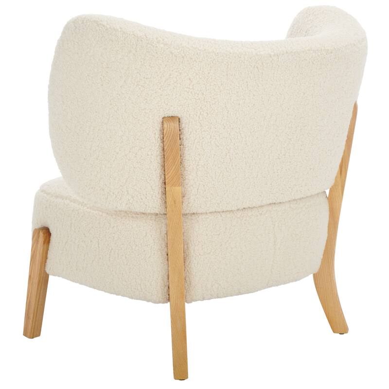 SAFAVIEH Jakoda Wingback Accent Chair, Fully Assembled - 32"W x 27"D x 33"H