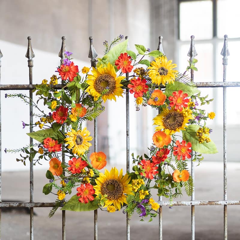 Sunflower Wreath