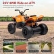 preview thumbnail 3 of 15, Kids Ride on ATV, 12V Battery Powered Kids Electric Vehicle