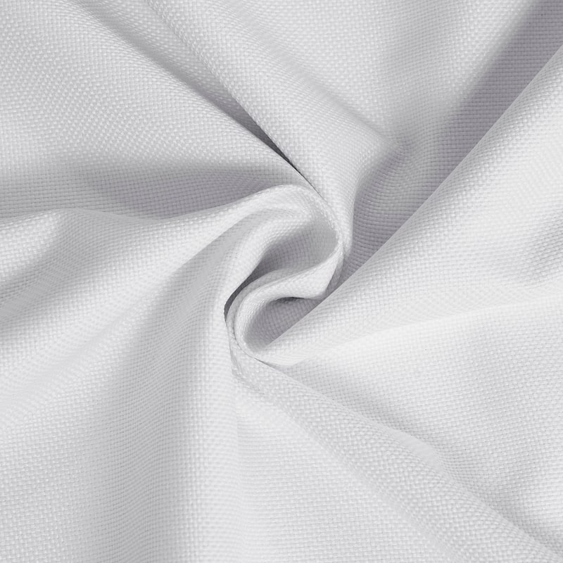 Exclusive Fabrics Solid Performance Linen French Pleated Thermal Blackout Curtains for Bedroom & Living Room Curtains (1 Panel)