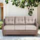 Option Brown Wicker / Beige Cusion