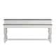 preview thumbnail 6 of 8, Magnolia Manor Antique White Weathered Bark Console Bar Table
