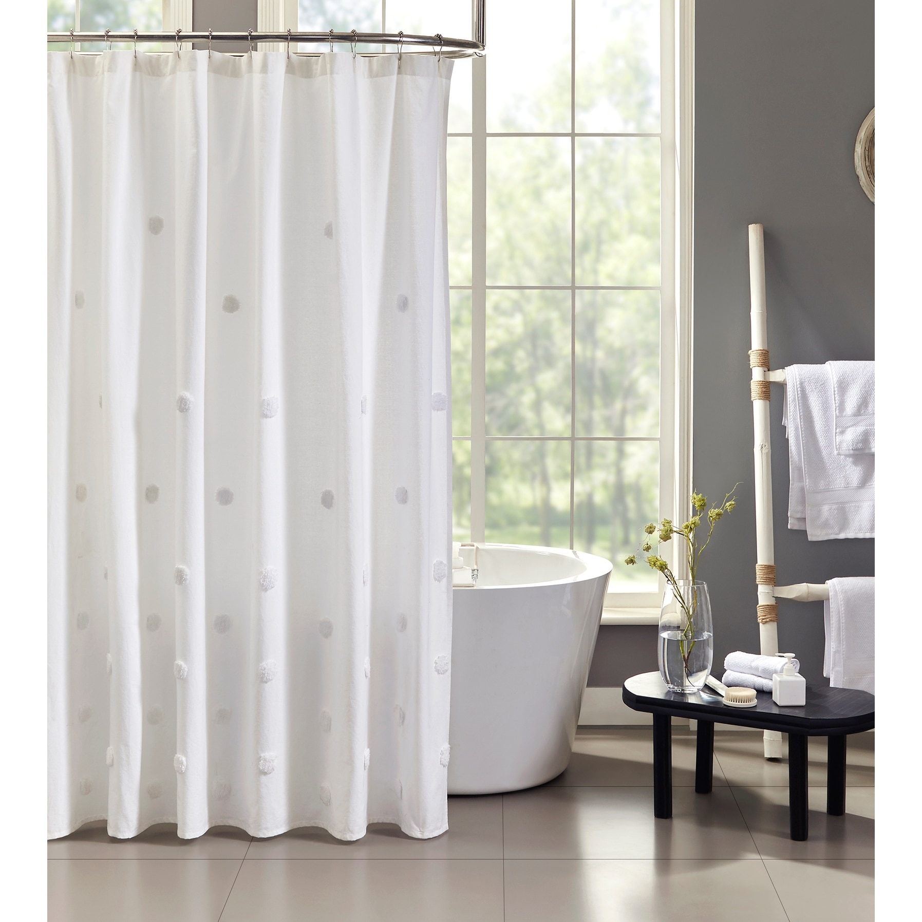 Tahari top shower curtain
