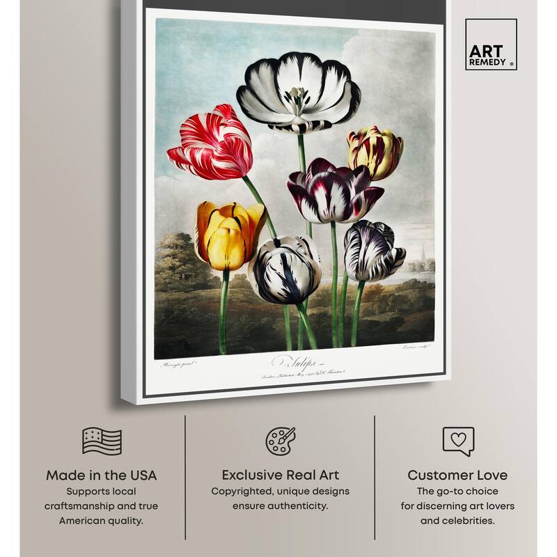 Tulips 1807 Canvas by Art Remedy