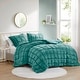 preview thumbnail 22 of 28, Intelligent Design Velvet Dream Puff 3 Piece Comforter Set