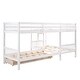 preview thumbnail 28 of 29, L-Shaped Twin Bunk Bed with Drawers, Pine Frame, No Box Spring Needed