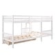 preview thumbnail 13 of 29, Versatility Twin L-Shaped Wood Bunk Kids Bed with Drawers,Ladder