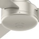 preview thumbnail 7 of 12, Hunter Presto Flush Mount Ceiling Fan w/ Wall Control - Contemporary, Industrial, Scandinavian - LOW PROFILE!