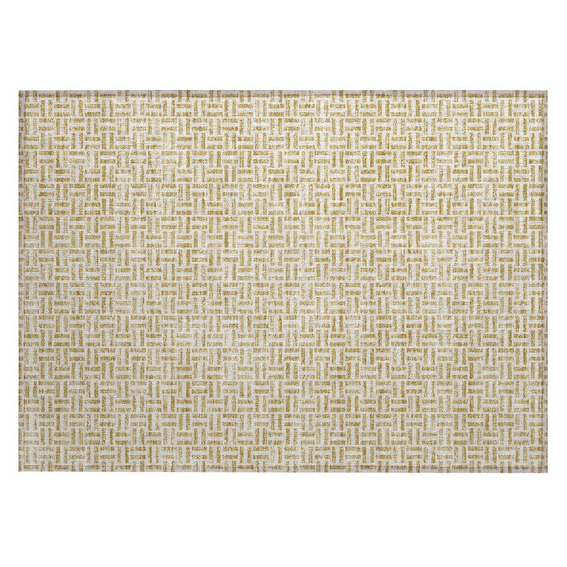 Machine Washable Indoor/ Outdoor Chantille Contemporary Casual Rug