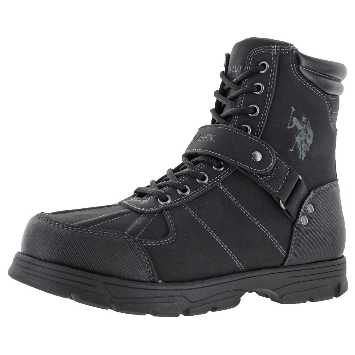 steel toe polo boots