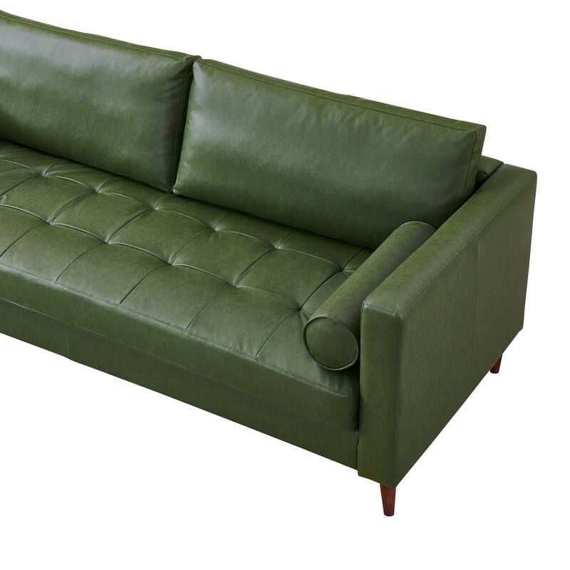 Alessandra Modern Contemporary Eco Leather Sofa