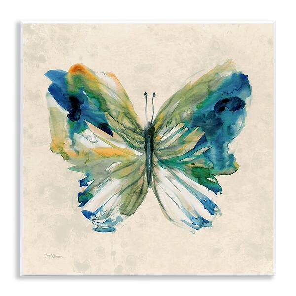 Stupell Vivid Abstract Butterfly Wings Wall Plaque Art Design By Carol ...