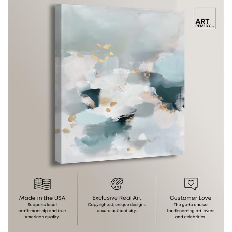 Morning Dew II Canvas by Art Remedy, Gallery Wrapped
