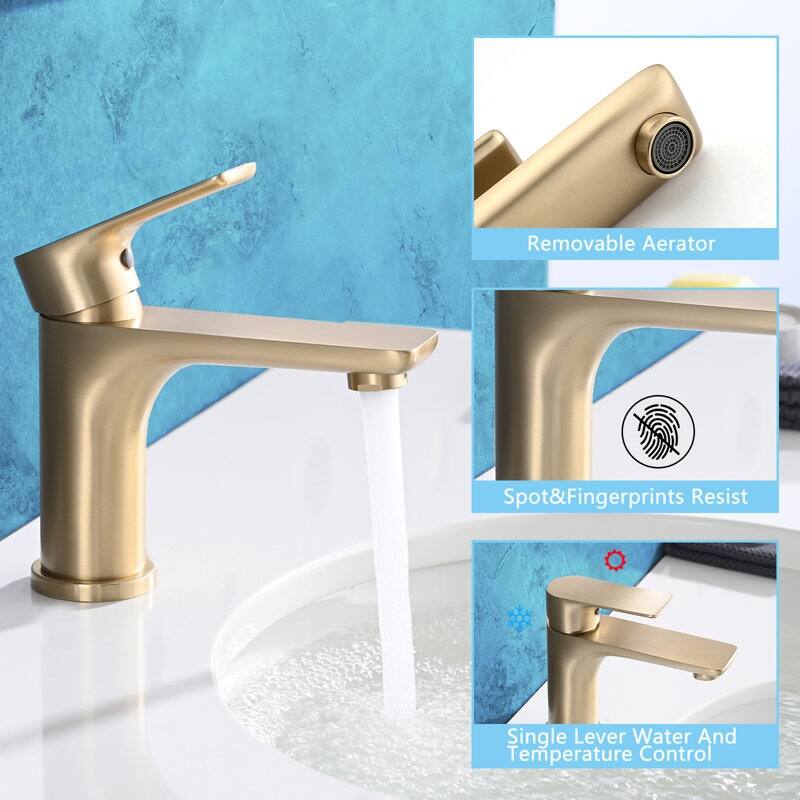 Single Hold Lavatory Basin Sink Faucet