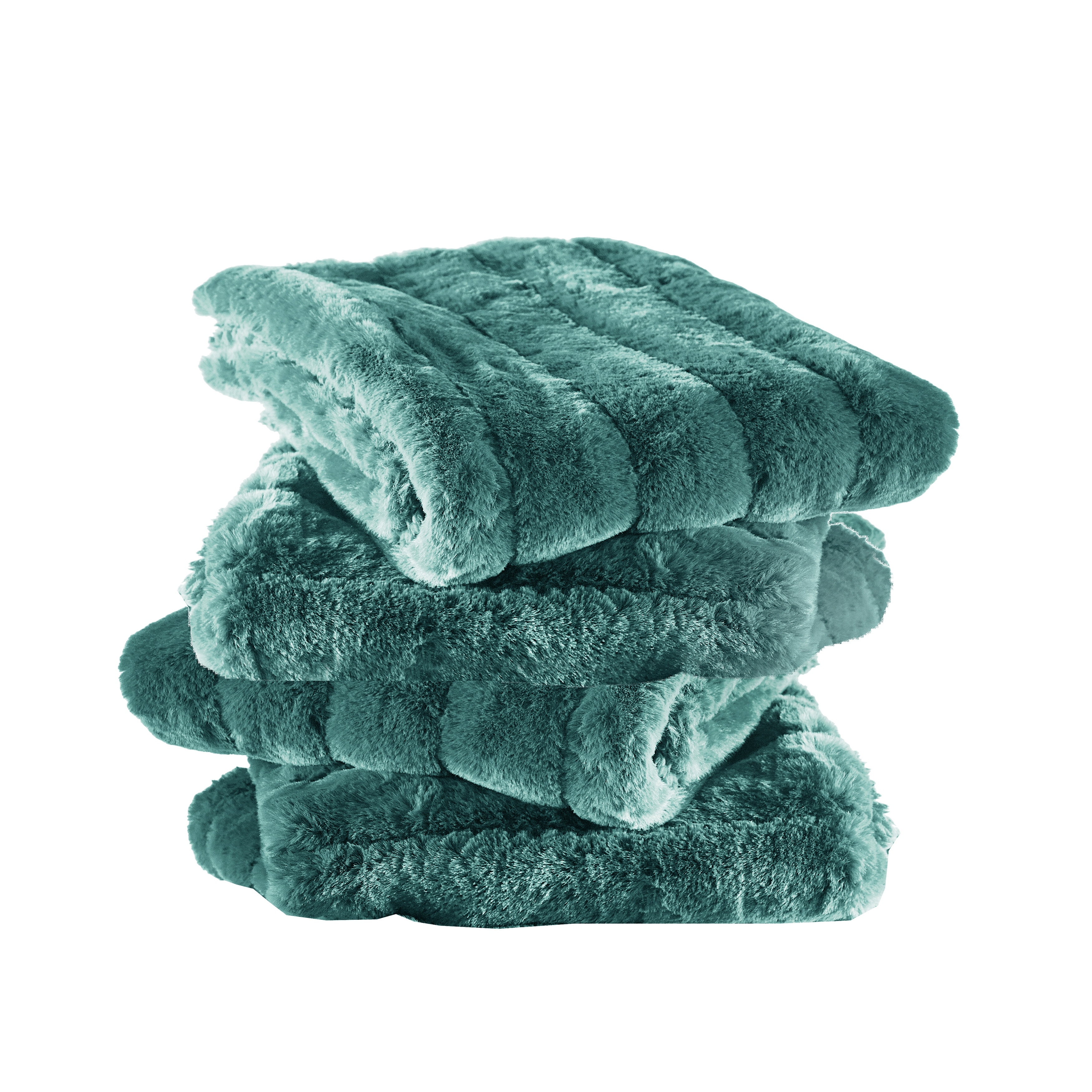 Supermink Soft Solid Throw Pillow Covers Set of 4, NO INSERT-image