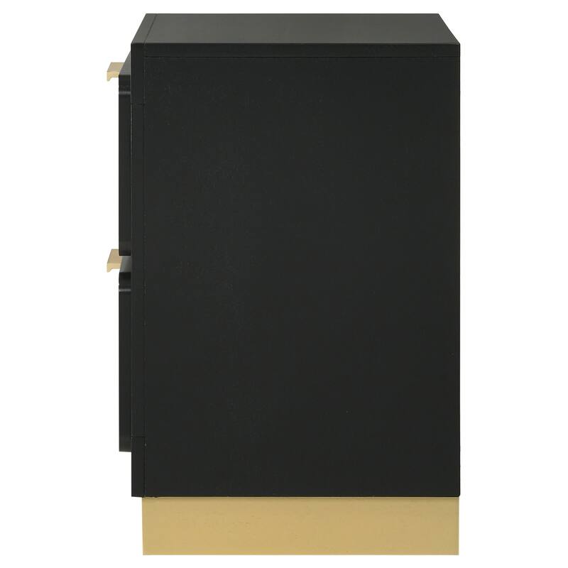Caraway Contemporary 2-drawer Nightstand