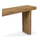preview thumbnail 4 of 16, NADAAL STUDIOS Brannon, Wooden Console Table - 60"W x15.75"D x30"H