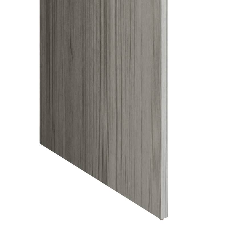 CraftPorch Mid Century wooden Writing Table with Cabinet