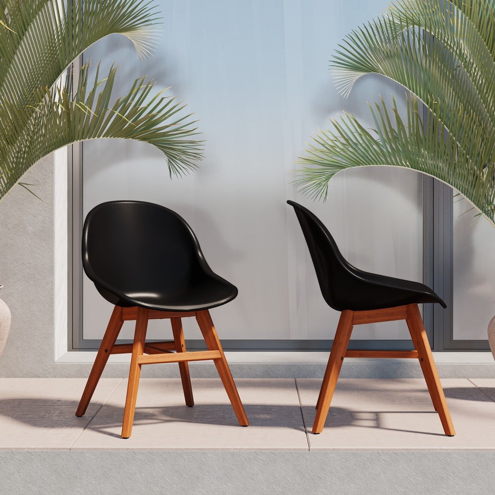 Amazonia Deluxe Hawaii Outdoor Patio Dining Chairs (Set of 2 or 4)