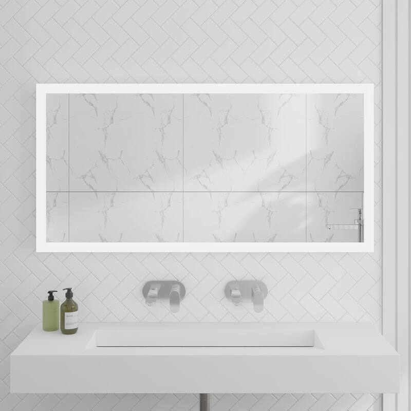 Sabrina Modern LED Bathroom Vanity Mirror